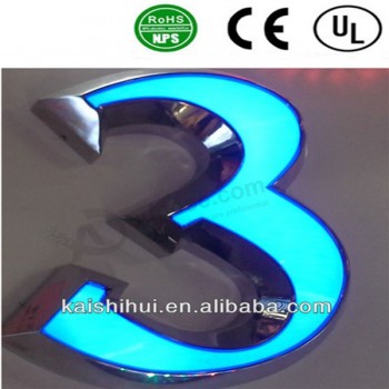 BenutzerDefinierte LED Front beleuchtete KanAl Buchstaben Zeichen/Werbebrief