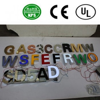 Wholesales custom High Bright LED Channel Letters Signs/LED Letter Alphabet