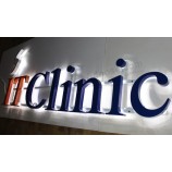 Professionele leD verlichte reclameborDbrieven