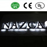 高品質のleDバックライトチャネルの文字のサイン