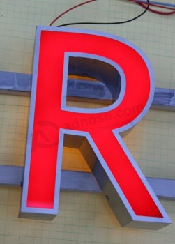 Wholesales custom LED Face-Lit and Back-Lit Stainless Steel Letters