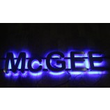 Hochwertige LED-Zurücklit-EDelstahl-Werbeschriftzeichen