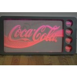 Wholesales custom Popular LED Coca Cola Illuminated Billboard Sign