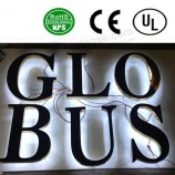 Hohe QuAlität führte von hinten beleuchtete WerbekanAl Buchstaben Zeichen