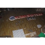 Back Lit LED Channel Letter Signs with Face-Painted