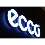 3D-AcrylkanAl-Buchstabezeichen mit LED-Beleuchtung