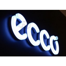 3D-AcrylkanAl-Buchstabezeichen mit LED-Beleuchtung