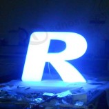 Lettre Rée canAl leRé acrylique entièrement Allumé pour panneau Ré'affichage