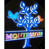 Aangepaste 3D leD verlichting plastic letters voor tekenen