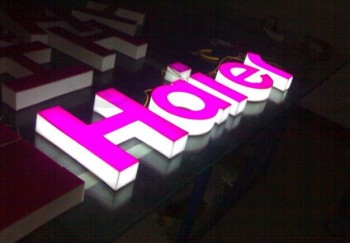 Manufacturer 3D LED Lighting Acrylic Outdoor Sign