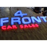 Premium graDe leD-verlichting aangepaste zakelijke teken plastic letters voor tekenen