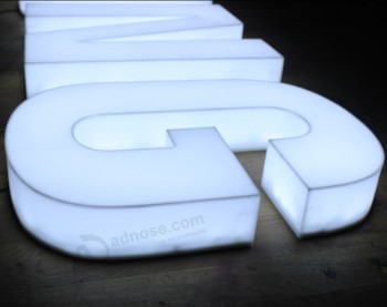 Full Light LED Acrylic Sign Letters Outdoor