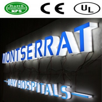 High Quality Full Lit LED Acrylic Channel Letter Signs Custom