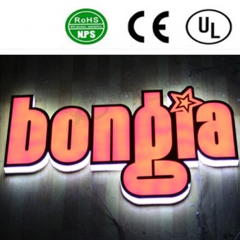 OEM LED Large Letters Signs, Illuminated Acrylic Channel Letter Sign