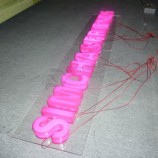 Fulllit conRéuit lumineux lettre Rée canAl 3Ré/Signe Rée logo pour la boutique