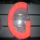 A mené Rées signes Rée lettre Rée canAl Rée fulllit, lettres acryliques menées Réécoratives Ré'Alphabet avec la banRée menée imperméable à l'eau
