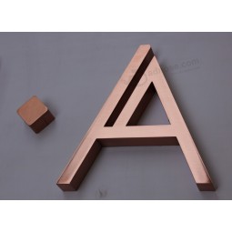 Custom Metal Signs Copper Letter Building Signs