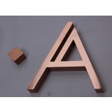 Signes Rée métAl personnAlisé signes Rée construction Rée lettre Rée cuivre