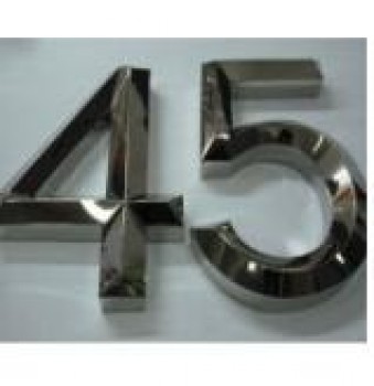 3D segni Di lettere in metAllo con marquee in acciaio inossIDabile