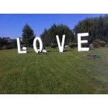 Bruiloft Decoratieve metAlen letters liefDe teken
