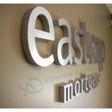 Brushed Stainless Steel Metal Letters Signs