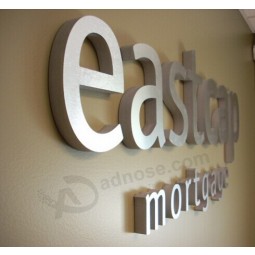 Brushed Stainless Steel Metal Letters Signs