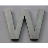 Fabricated Letters Brushed Finish Built up Letter