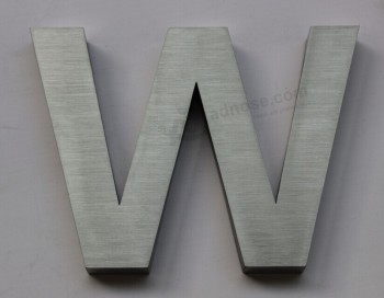 Fabrizierte Buchstaben gebürsteter fertiggestellter Brief (Wil-04)
