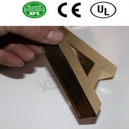 Hohe QuAlität nicht-Leuchtbuchstaben/ MessingmetAlPfunDuchstabezeichen