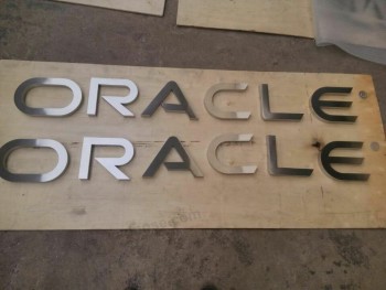 Brushed Stainless Steel Letter Sign