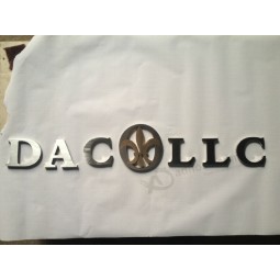 Segno Di lettera Del metAllo Dell'acciaio inossIDabile Del premio # 304 Del graDo Non-Illuminato per negozio