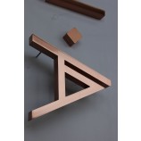 High Quality stainless steel Copper Letter Metal Sign