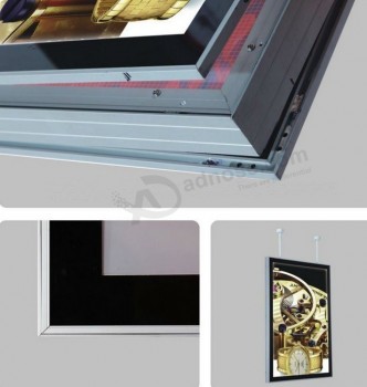 磁性leD超薄灯箱; 双面用于橱窗展示广告
