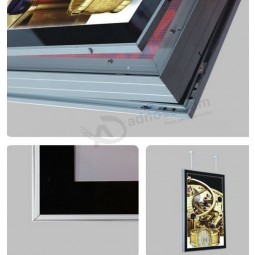 Magnetischer LED-Slim-Light-Box; Doppelseitig für Schaufensterwerbung