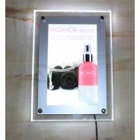 水晶框架leD灯箱，广告展示架，图片框架