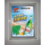 Dubbel-DubbelzijDige LED kristAllen acryl lichtbak voor reclame