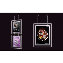 GecombineerDe reclame ultraDunne kristAllen acryl leD-lichtbak