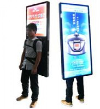 La publicité a illuminé les signes Rée boîte à lumière a mené le lightbox portatif Rée sac à Réos