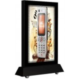 Solar Lamp Pole Scrolling Advertising Light Box