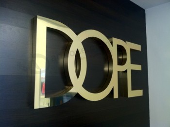 Factory Custom Metal Signs Letter Mirror Finished
