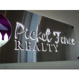 Edgelit Acrylic Letters Sign Board Factory China