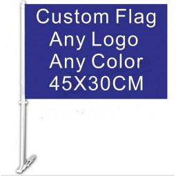 Wholesale Customized high quality Advertising Printing Car Window Flags with your logo
