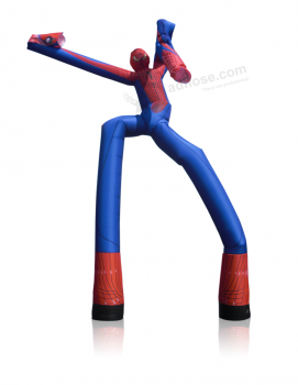 2017 Hot Selling Spider-Homem tubo inflável homem ar dançarina direto da fábrica para com seu logotipo