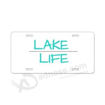 Custom made license plates for with your logo

