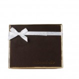 Wholesale custom high quality White Gift Pre-Tied Satin Ribbon Bow