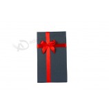 Wholesale custom high quality Red Gift Pre-Tied Satin Ribbon Bows