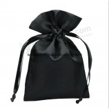 пользовательский небольшой свадебный подарок пользу шнурка сатиновые сумки мешок для вашего логотипа