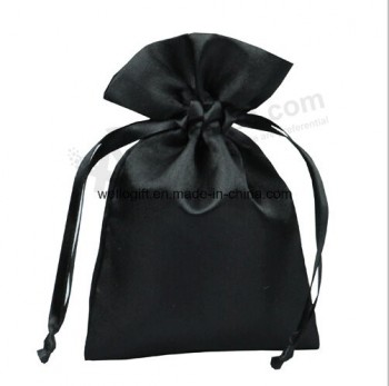 Personnalisé Petit cAnnonceeau de mariage faveur cordon sacs de Poche satin Pour avec votre logo