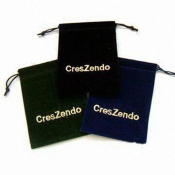 Custom high quality Small Velvet Packaging Pouch (CVB-1119)