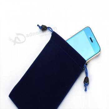 Wholesale custom high -end Mobilephone Velvet Pouch Wholesale (CVB-1115)